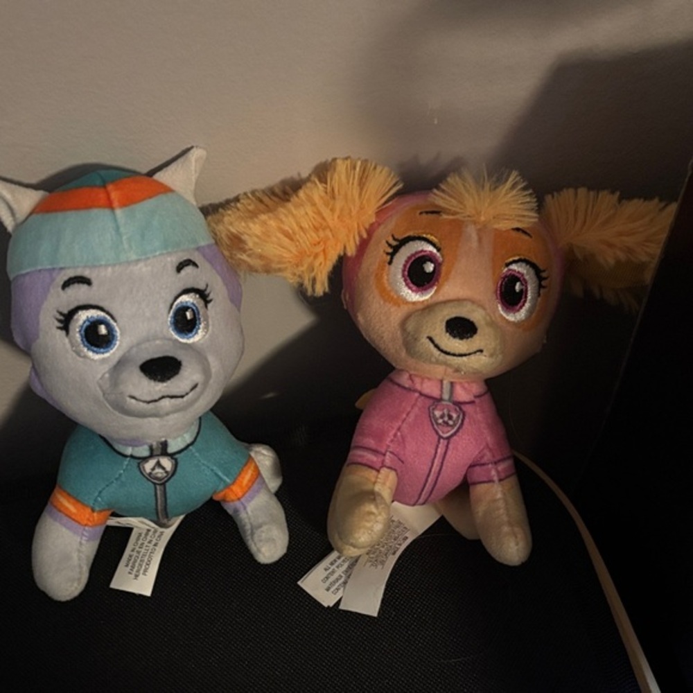 Paw patrol plushies